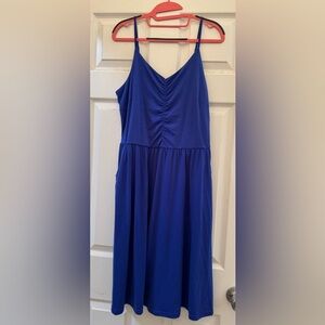 Yathon royal blue dress size XL